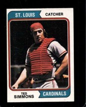 1974 TOPPS #260 TED SIMMONS EX CARDINALS HOF *X102405 - $2.45
