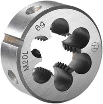 uxcell M20 x 2.5 Metric Round Die, Machine Thread Left Hand, Alloy Steel - $34.99