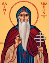 Orthodox icon of Saint Simeon of Mirotochivi - £157.38 GBP+