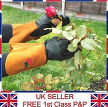 2 Pairs Ladies Long Gardening Gloves Thorn Resistance Arm Protection Gar... - $14.50