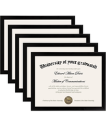 Certificate Frame with High Definition Glass, 8.5 by 11 Picture Diploma ... - $587.01 MXN