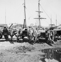 Captured Confederate cannon at Rocketts Landing 1865 New 8x10 US Civil War Photo - $8.81