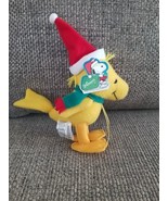 Whitman&#39;s Peanuts Santa Hat Woodstock Christmas Plush 7&quot; NWT...no candy ... - $12.82
