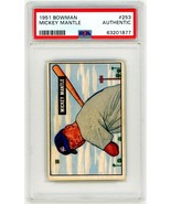 1951 Bowman Mickey Mantle Rookie #253 PSA  Authentic P1235 - $9,900.00