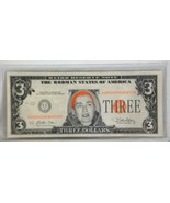 Rodman States of America Fake Hillary Clinton Three Dollar Bill Plastic ... - £11.67 GBP