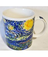 Starbucks Starry Night Van Gogh 12 oz Ceramic Coffee Mug Made in Taiwan - $26.99