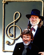 Willie Nelson Kris Kristofferson 1980&#39;s TV Music Show 16x20 Poster - £15.73 GBP