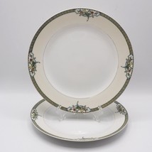 Noritake N1390 Pheasants and Florals Dinner China dinner Plate Set of 2 10&quot; - £56.17 GBP