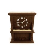 Spartus Electric Wall or Shelf Clock, Upright Player Piano, Dark Brown B... - €25,16 EUR