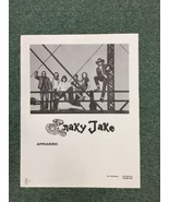 vintage 1960s ROCK AND ROLL band promo poster SNAKY JAKE Minnesota iron ... - $1,525.77 MXN