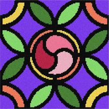 Pepita Leaf Pattern Lilac Needlepoint Kit - £65.16 GBP+