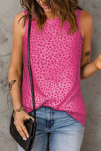 Printed Round Neck Tank - $29.42
