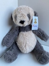 New Super Soft Gray Panda Bear 10&#39;&#39; Plush Stuffed Kids Boy&#39;s Girl&#39;s Toy X2 - £7.96 GBP