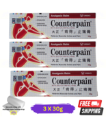 3 X Counterpain Analgesico Baslamo 30g Caldo Crema – Muscoli e Articolaz... - €31,43 EUR