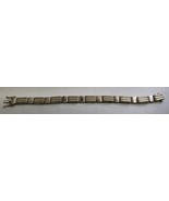 Vintage FAS 925 Sterling Silver Clasp 7 1/8&quot; Bracelet - £29.00 GBP