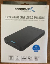 Sabrent 2.5-Inch SATA to USB 3.0 Tool-Free External Hard Drive Enclosure EC-UASP - £3.99 GBP