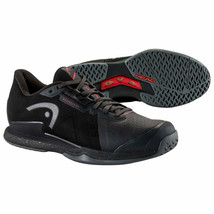 HEAD | Sprint Pro 3.5 Mens Black/Red Tennis Shoes | Racquetball Pickleball - £78.21 GBP