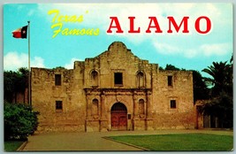 Texas Famous Alamo San Antonio TX UNP Chrome Postcard H6 - £2.33 GBP