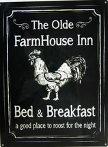 Farm House Inn-Bed &amp; Breakfast Metal Sign - £15.32 GBP