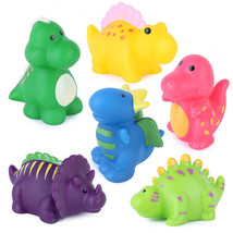 Bath Toys 6 Pack Cute Swimming Dinosaur Bathtub Water Toys For Toddlers Pool Toy - £14.14 GBP