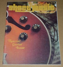 Sheet Music Magazine Vintage May 1979 Special Guitar Issue Classical Gas - £15.65 GBP