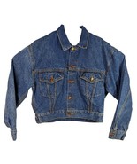 Bando Jean Jacket Mens Size Large Short Denim Coat Blue - $1,421.30 MXN