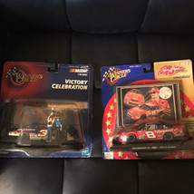 Winners Circle Dale Earnhardt and Dale Earnhardt Jr Vintage Cars 99 and 2000 - $28.05