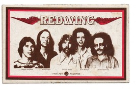 Vintage 1970s Redwing Band Promo Sticker Fantasy Records Sacramento, CA Music - £7.86 GBP