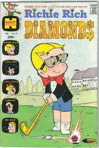 Richie Rich Diamonds Comic Book #4 Harvey Comics 1973 FINE+ - $11.64