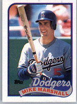 1989 Topps 582 Mike A. Marshall  Los Angeles Dodgers - £0.77 GBP