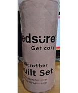 Bedsure Dusty Rose Pink Twin Size Quilt Twin Size ~NEW~ - $722.26 MXN