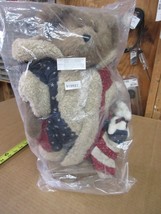 Vintage NOS Boyds Bears Samuel T. Kringlebear 919832 Plush Bear with stand B6 B* - £36.34 GBP