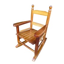 Children&#39;s Rocking Chair - Populus Wood - Indoor/Outdoor Oak Finish - $70.99
