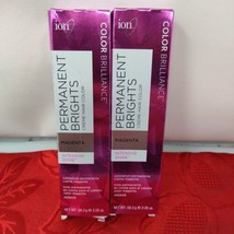 2X Magenta Ion Brights Semi-Permanent Hair Color Creme Brilliance NIB - $12.98