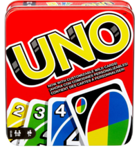 Mattel Games UNO Card Game for Family Night, Travel Game & Gift for Kids - $17.49