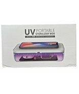UV Sanitizer Sterilizer Cleaners Disinfection Box with 15W Wireless Charger - $19.79