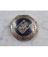 Womens Vintage Estate Sterling Silver Inca Mayan Brooch 10.0g E3682 - $1,276.19 MXN