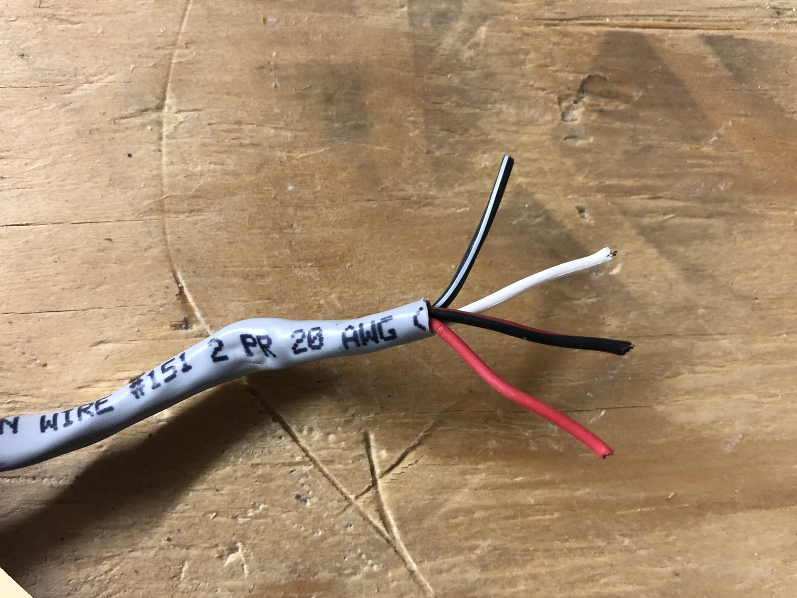100&#39; West Penn 151 2 Pair 20 AWG Stranded Jacket 75 C Wire Cable - $26.00