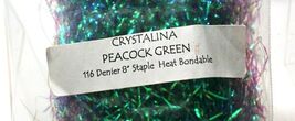 Fly Tying Dubbing Material Crystalina Peacock Green #341 - $72.02 MXN