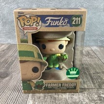 Funko Pop! Funko: FARMER FREDDY #211 Earth Day 2024 Funko Shop Exclusive - $9.49