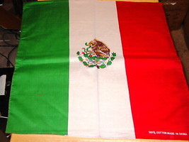 BANDANA MEXICAN MEXICO FLAG ( SET OF 3 ) - $8.88