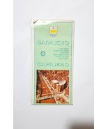Vintage 1981 Sarajevo (Bosnia and Herzegovina) City Folding Map Plan by ... - €33,33 EUR