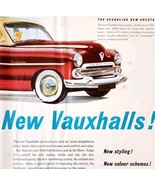 1954 Vauxhall Luxury Cresta Import Advertisement Autocar Automobilia DWP... - €30,25 EUR