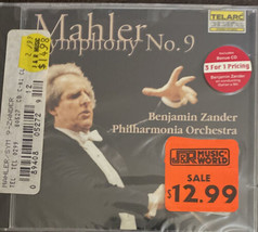 Mahler: Symphony No. 9 by Benjamin Zander (2 CD SET) NEW &amp; SEALED - £7.95 GBP