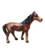 Vintage Cast Iron Horse Figurine Toy Small Paperweight Hubley? Americana... - £22.77 GBP