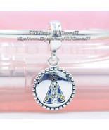 925 Sterling Silver Exclusive Charm Brazil Nossa Senhora Aparecida Dangl... - £14.00 GBP