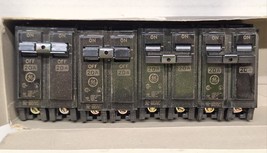 Lot of 4 GE THQL2120 20 Amp 120/240VAC CH 2-Pole Circuit Breaker - £36.76 GBP