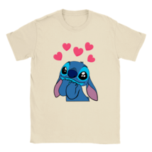 Classic Unisex Funny T shirt Lilo &amp; Stitch Fan Art cartoon disney gift idea - £20.14 GBP