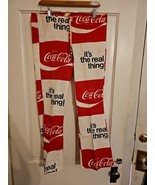 Vintage 70s Coca-Cola All Over Print Bell Bottom Draw String Pants Junio... - €42,33 EUR