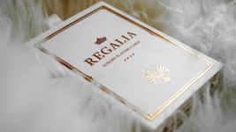 Regalia White Gold Luxury Playing Cards By Shin Lim - £12.61 GBP
